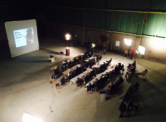 Birds eye view of my digital marketing seminar