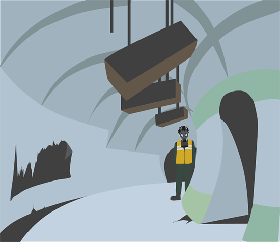 The ghost station The ghost station