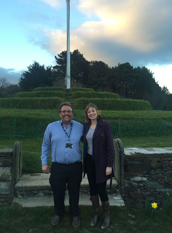 Keren's talk in the Isle of Man - the tour