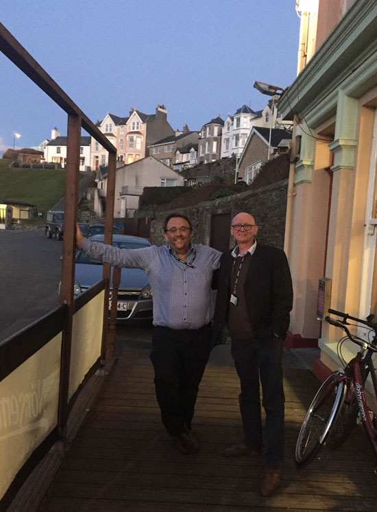 Keren's talk in the Isle of Man - the tour