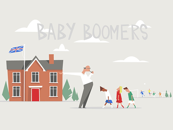 Brexit Babyboomers illustration