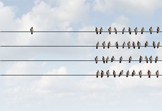 Links to empty social profiles