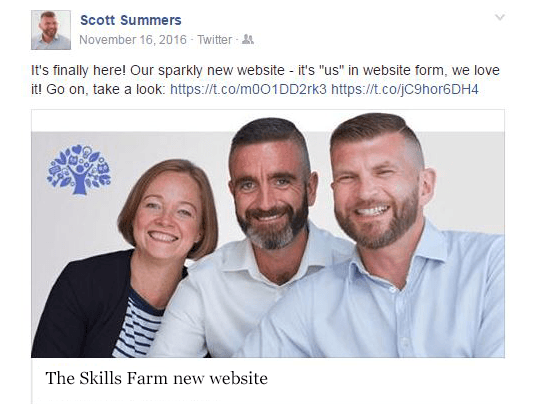 Skills Farm Launch Post