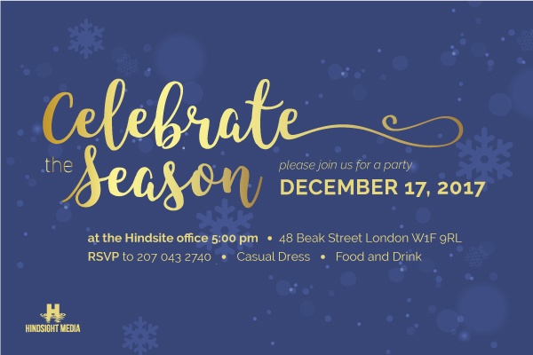 Hindsight Media Christmas party