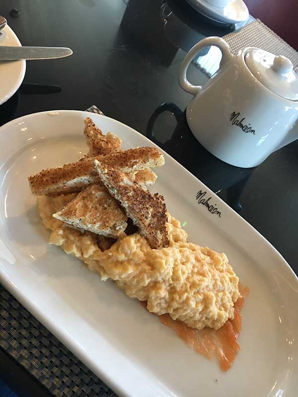 Malmaison breakfast