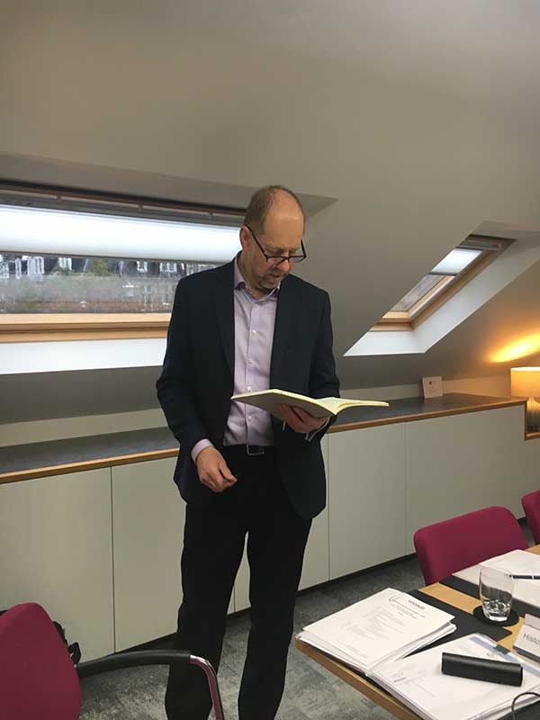 This is Paul Pinson, Vistage chair for three groups in Edinburgh