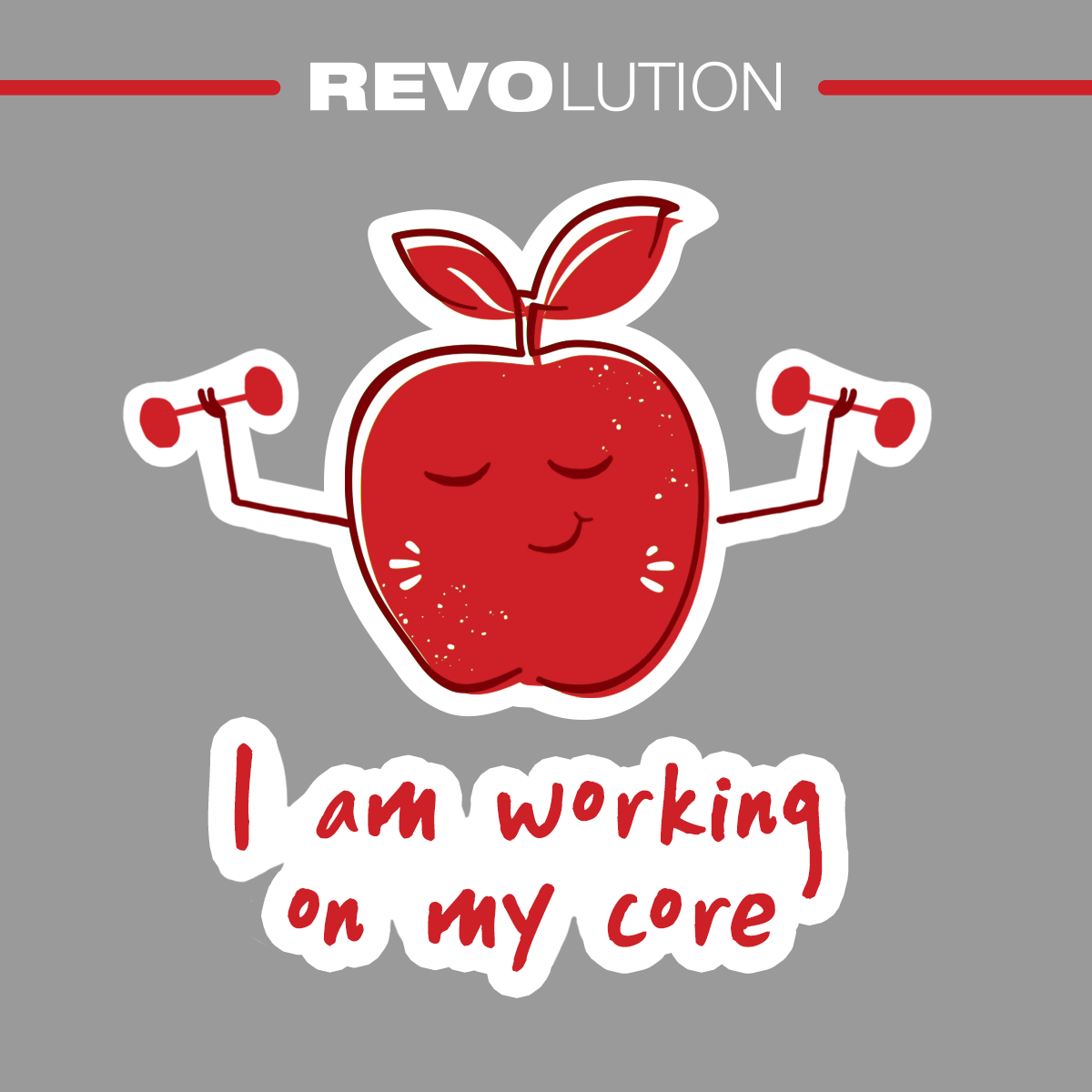 I'm working on my core!