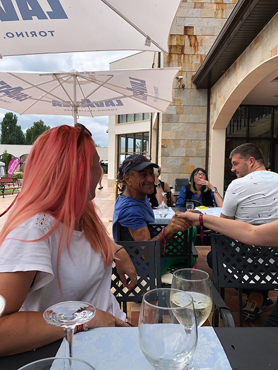 Udaya Live - Tam, Keren's uncle, Keren's mom, Vlad - August 2019