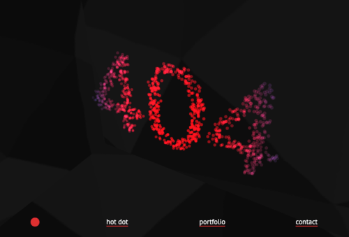 hotdot 404 page