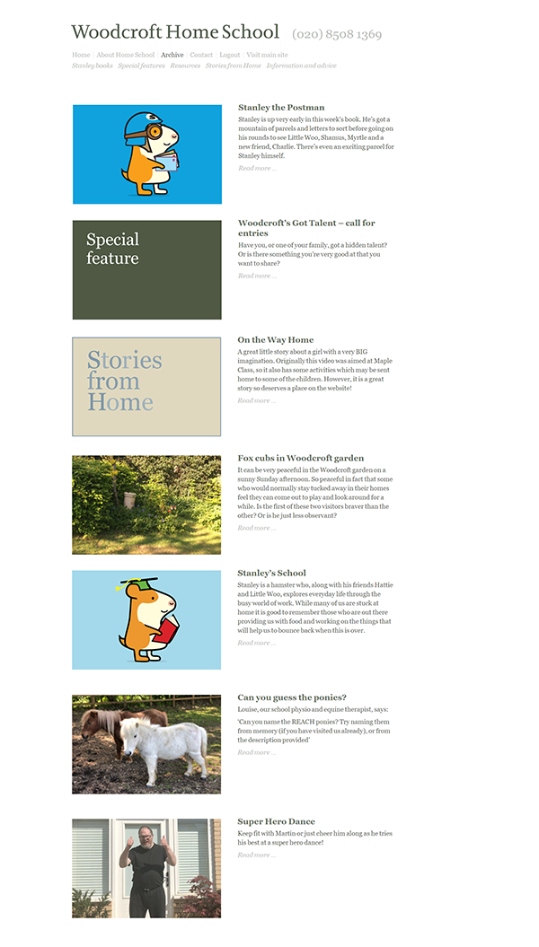 Woodcroft Home School Woodcroft Home School menu