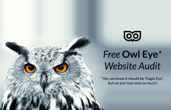 Owl Eye Offer from Top Left Design Owl Eye Offer from Top Left Design