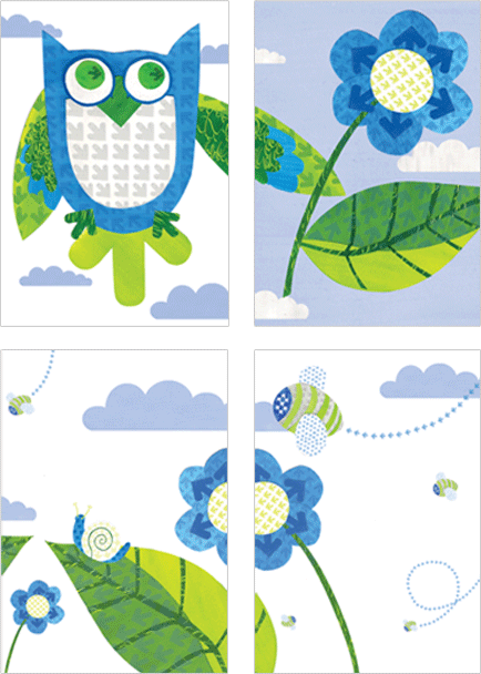 Our postcards – illustrated by Tina!