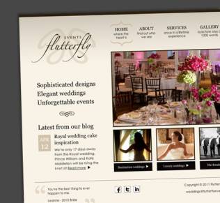 Introducing the new Flutterfly Events website!