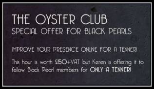 The Oyster Club Black Pearl Special Offer