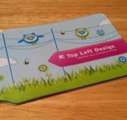 Our Oyster Card holders have arrived – hooray!
