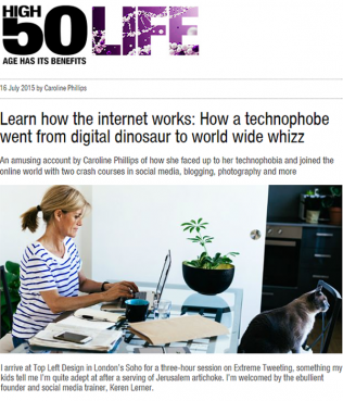 My article on High50.com