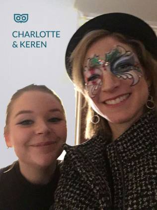 Charlotte and Keren