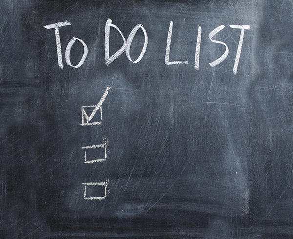 Checklists are great!