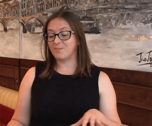 Jenny Davis - at BNI doing her rap