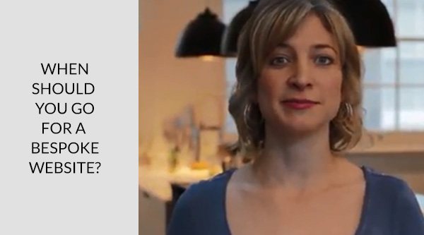 Video: when is the right time to graduate from the theme to a bespoke designed WordPress website