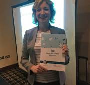 Keren Lerner and Stand Out Content Workbook - at Vistage talk