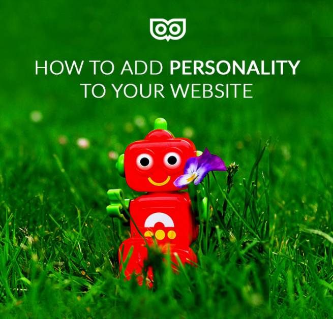 How to add personality to your website!
