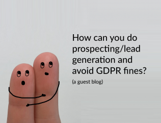 Prospecting and sales after GDPR