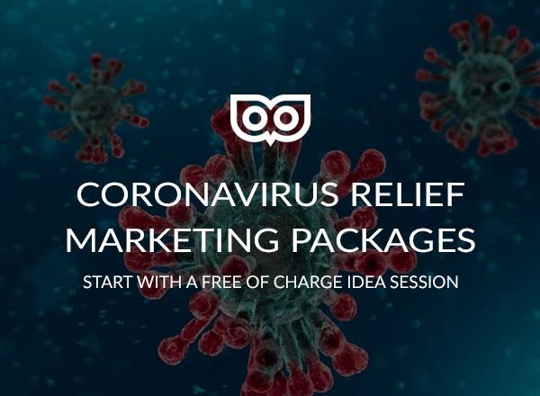 Coronavirus Releif Marketing Packages from Top Left Design