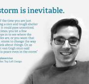 Tom Bagdanavicius quote - Top Left Design