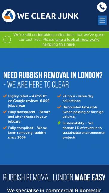 We Clear Junk Mobile