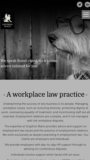 Gryphon Black mobile