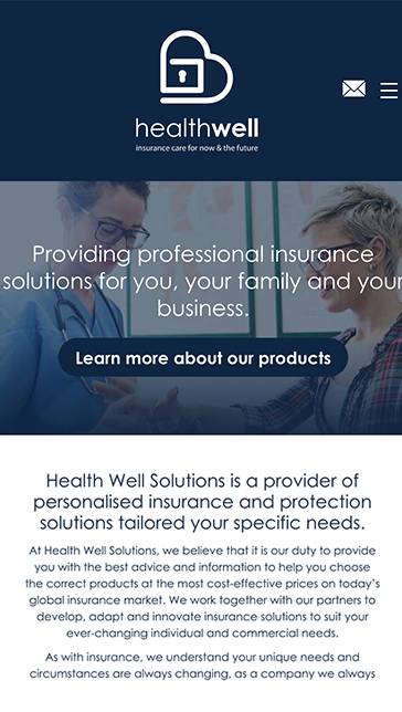 Health Well Solutions mobile