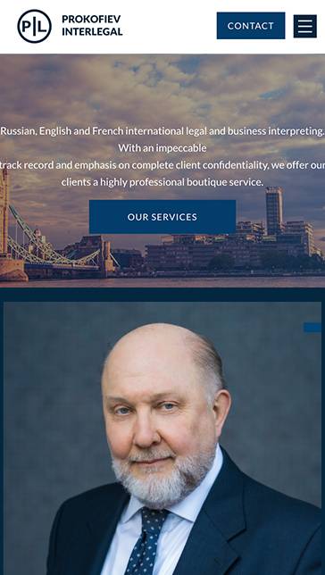 Prokofiev Interlegal portfolio mobile