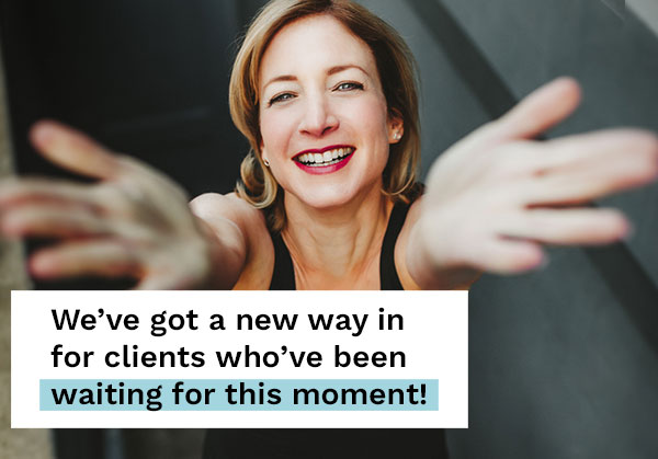 We have a new way to offer sites for clients who may not have the deeper pockets