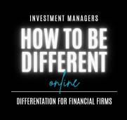 how to differentiate your investments firm