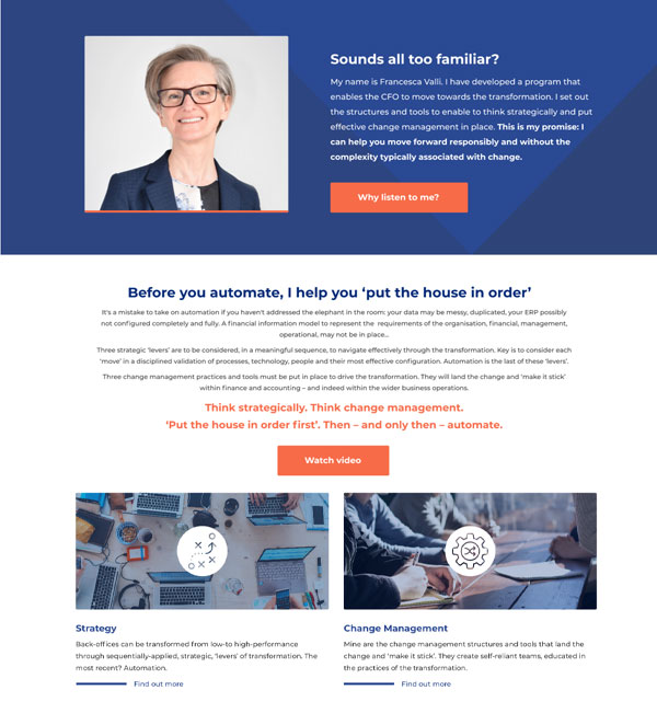 Chry - getting your house in order