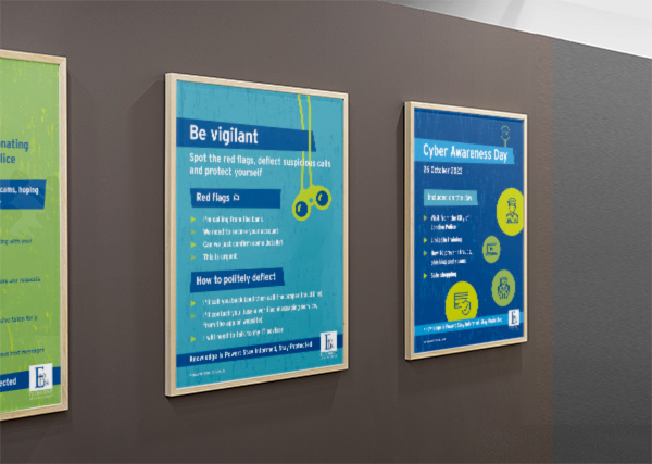 Eversholt Rail - Cyber Awareness Posters