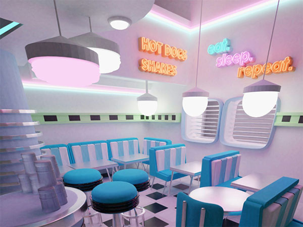 3D walkthrough animation