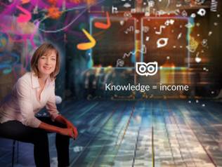 knowledge = income