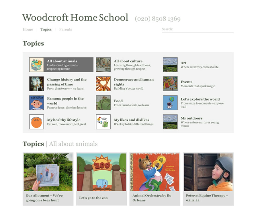 Woodcroft website