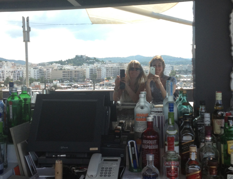 Ibiza - Keren Lerner and Alicia Cowan