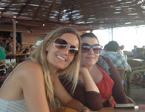 Ibiza - Alicia Cowan and Tamsin Fox-Davies