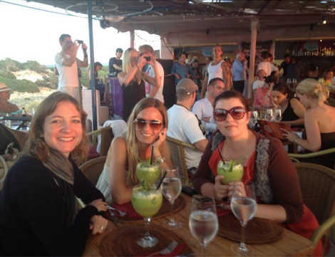 Ibiza - Keren Lerner, Alicia Cowan, and Tamsin Fox-Davies