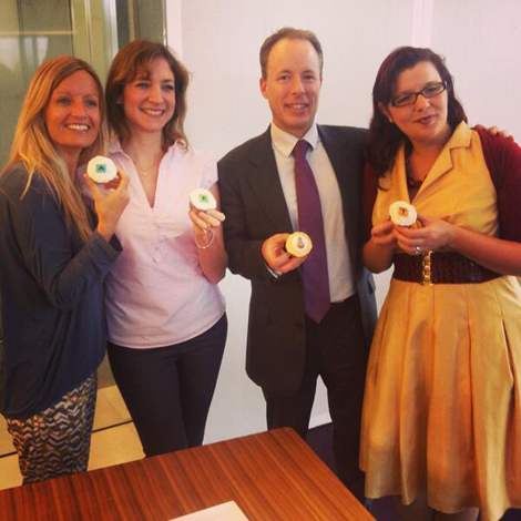 Alicia, Keren, Neil and Tamsin