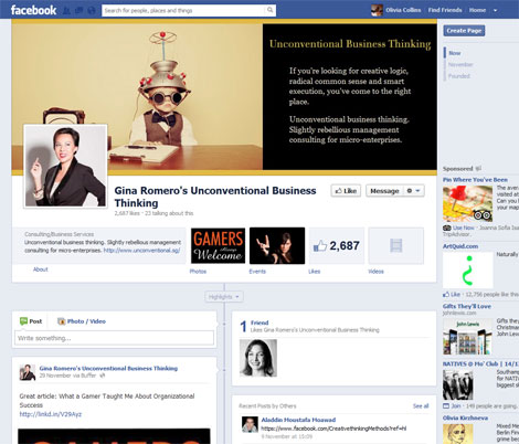 Gina Romero's facebook