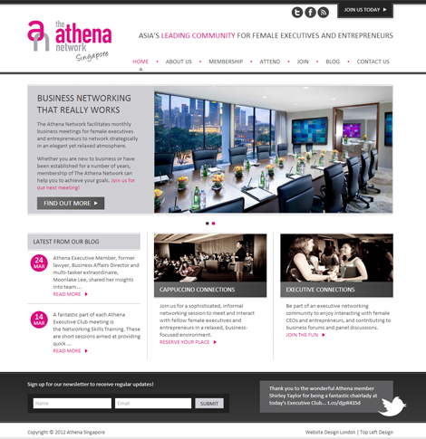 The Athena Network Singapore
