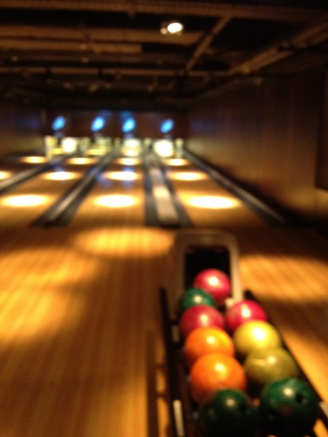 A moody and arty shot at All Star Lanes