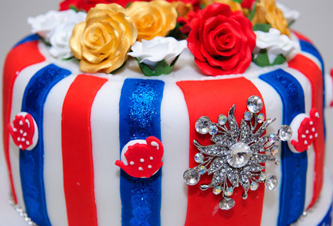 Cakehole London - British royal cake to celebrate Kate and Will's wedding