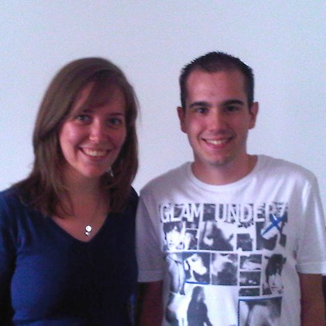 Caroline and Julien - our new French interns Caroline and Julien - our new French interns