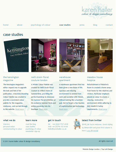 Karen Haller - case studies page